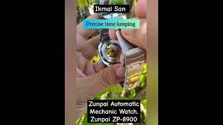 Zunpai Automatic Mechanic Watch. Zunpai ZP-8900 #zunpai #poedagar #watch #mens #mensfashion