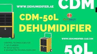 CDM-50L Industrial Dehumidifier or Commercial dehumidifiers Review.