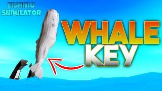 How To Get WHALE KEY and DEFEAT Boss! "Tips And Tricks" Fishing Simulator Roblox