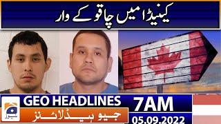 Geo News Headlines 7 AM - Asif - Nawaz - India vs Pakistan, T20 Asia Cup 2022 Super 4  - 5 Sept 2022