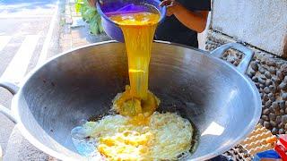 Amazing Skills! Giant Egg Fried Rice Cooking Masters in Asia