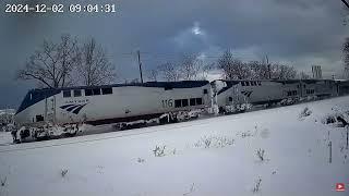 More Snow Trains! Chasing The NS Flamethrower Engine! Amtrak in The Snow! + Much More Train Action!