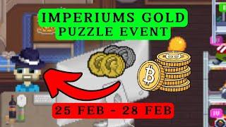 Rollercoin | Imperiums Gold Puzzle Event