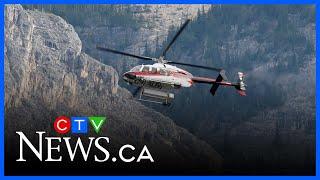 Video captures rockslide at Bow Glacier Falls in Banff National Park that killed at least one person