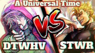 A Universal Time | SHADOW THE WORLD REQUIEM VS DIEGO THE WORLD HIGH VOLTAGE | Roblox