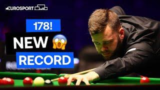 178! Jimmy Robertson sets new record for points haul in a snooker frame | Eurosport Snooker