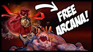 Playing Normal Dota 2 To Get A Free Arcana