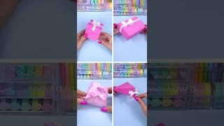 Easy paper crafts and cute gift ideas  Gift box #diy #craft #gift #giftideas #art #artandcraft