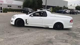 Insane Australian VE HSV Maloo R8 Ute - GLORIOUS EXHAUST NOTE!