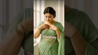 Ai Beautiful Smile Girl Video/ Trending Saree indian Model/#ai #saree #pretty #love #fashion #shorts