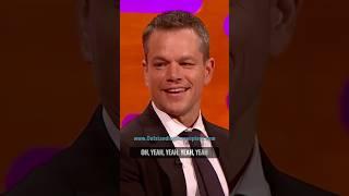There goes Matt Damon the BEST that ever was!