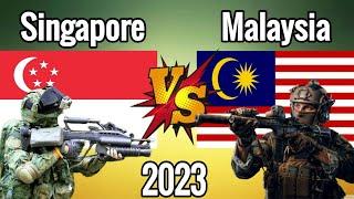 Malaysia Vs Singapore military power comparison 2023 | SZB Defense