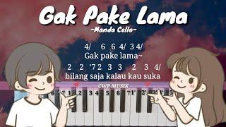 Gak pake lama not pianika / melodica cover