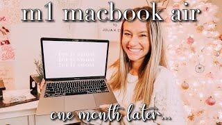 REVIEW OF THE M1 MACBOOK AIR | pros + cons, student's perspective, why didn't I get the pro?!?