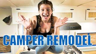 Vintage Camper Renovation Update // 1973 Scotsman Romer Travel Trailer // RV Tour