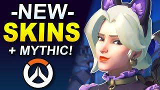 -NEW- Cat Girl Skins & Mythic Weapon Showcase! - Overwatch 2 Shop Update