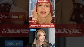 Former USA Singer JenniferGrout After Muslim Holy Quran Reciting The#jennifergrout#formerusasinger