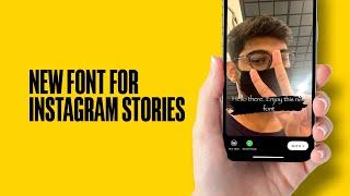 New Font for Instagram Stories #shorts