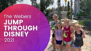 The Weber Girls jump through Disney World