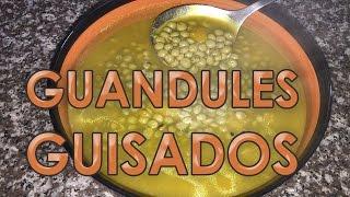 Receta Guandules Guisados Estilo Dominicano - Cocinando con Yolanda