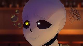 Nobody: When Sans Undertale is drunk on ketchup // Animation/ Skit //