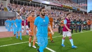 Aston Villa vs Manchester City - Match and Goals - Efootball 2021 Gameplay