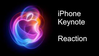 LIVE - Apple iPhone Keynote Reaction Deutsch (Reaction Only)