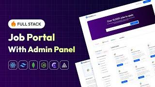 Build Full Stack Job Portal App with React js, Express js. Node js, Clerk Auth and Sentry 2024