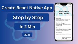 How to Create React Native App|  React Native kese Create Kare |Step by Step create React native App