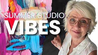 What Is Happening In A Professional Artist Studio This Week!