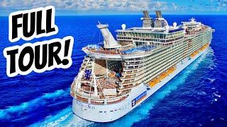 Allure of the Seas Full Tour! Detailed Deck By Deck Walk-Through of Royal Caribbean Cruise Ship!