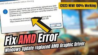 (2023 NEW) -  FIX "Windows Update Replaced Your AMD Graphics Driver"