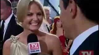House's Jennifer Morrison at the Emmy Awards 2008.