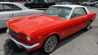 Test Drive 1965 Ford Mustang V8 SOLD $19,900 Maple Motors #3096
