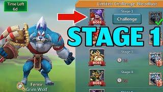 Limited challenge bloodlust stage 1 a guiding light lords mobile best f2p heroes