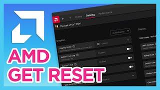 AMD Software Not Saving My Game Settings! What Do?