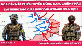 Nga cày nát chiến tuyến Đông Nam, chiếm pháo đài trung tâm! Kura nguy cấp; 6 thành nguy kịch!