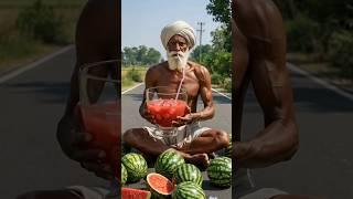 This farmer feels very hot  #ai #zka #shorts