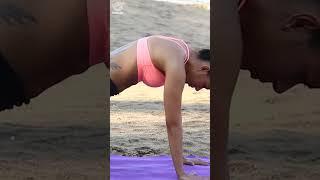 Marjaryasana | Bitilasana | Cat & Cow Pose | Stretches the Back & Neck | Yoga Asanas | #shorts.