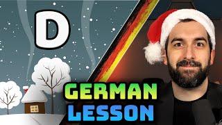 Learn GERMAN: Winter and Christmas Words Starting with D 