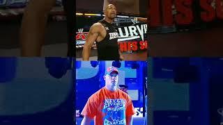 Undertaker & Roman Reigns vs The Rock & John Cena Comparison #wweshortsvideos