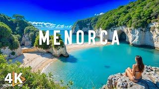 Menorca, Spain 4K - Journey Along The Pristine Beaches with Relaxing Music