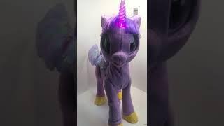 My Little Pony Toy Talking & Singing Twilight Sparkle, Soft Interactive Unicorn