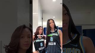 Why did Bria Hartley yank Angel Reese's hair so forcefully? #entertainment
