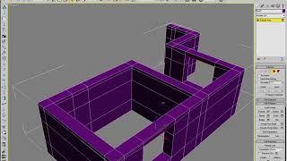 ARX Modeling (3D Max) layout of apartments