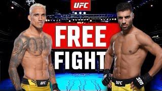 Charles Oliveira vs David Teymur ~ UFC FREE FIGHT ~ MMAPlus