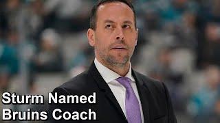 Bruins Name Sturm as Coach, Monahan Wins Masterton, PWHL Vancouver Adds Sarah Nurse