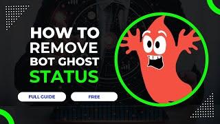 How to remove Bot Ghost status for free with hosting | Full Guide | Discord