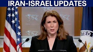 FULL State Department Briefing: Diplomatic efforts with Iran continue amidst Israel-Iran airstrikes
