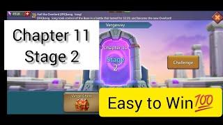 Vergeway Chapter 11 Stage 2 | Lords Mobile| MG TRAP